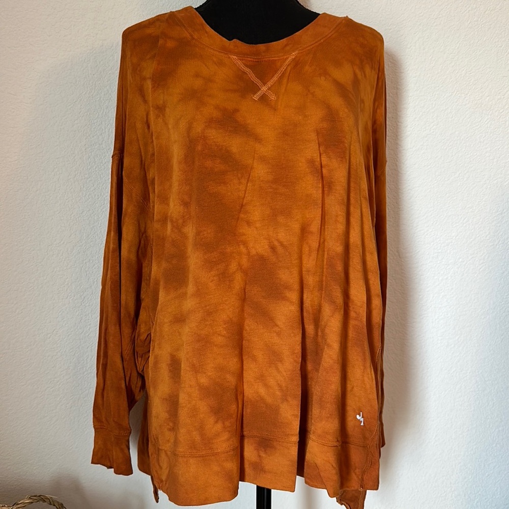 Oversized long sleeve shirt